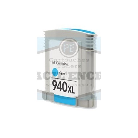 Grossist’Encre Cartouche d'encre compatible pour HP n°940XL Cyan