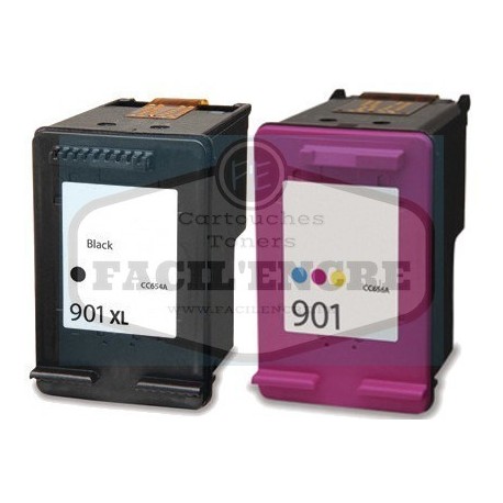 Grossist’Encre Cartouches compatibles HP Pack n°901XL