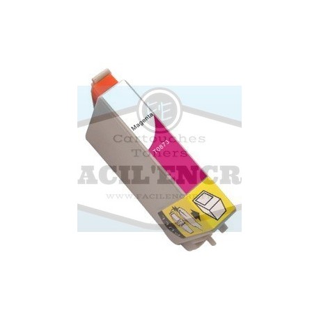 Grossist’Encre Cartouche Magenta compatible EPSON T0873