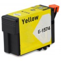 FGE Cartouche d'encre compatible pour EPSON T1574 Jaune