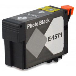 EPSON T1571 Cartouche Photo Noir compatible