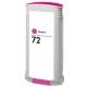 HP n°72M Cartouche Magenta compatible