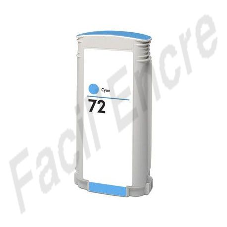 HP n°72C Cartouche Cyan compatible