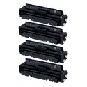 FG Encre Pack de 4 Toners Compatibles pour CANON CRG-045H