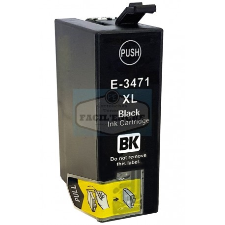 FG Encre cartouche Noir Compatible pour EPSON T3461 /T3471 / T34XL