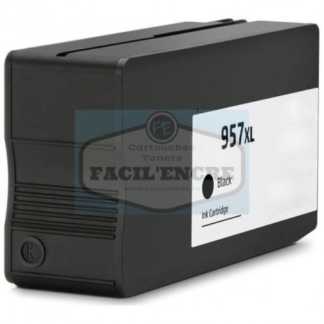 FG Encre cartouche Noir Compatible pour HP 957XL / L0R40AE