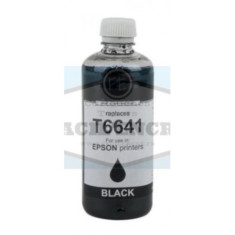 FG ENCRE Flacon d'encre Noir Compatible pour EPSON T6641