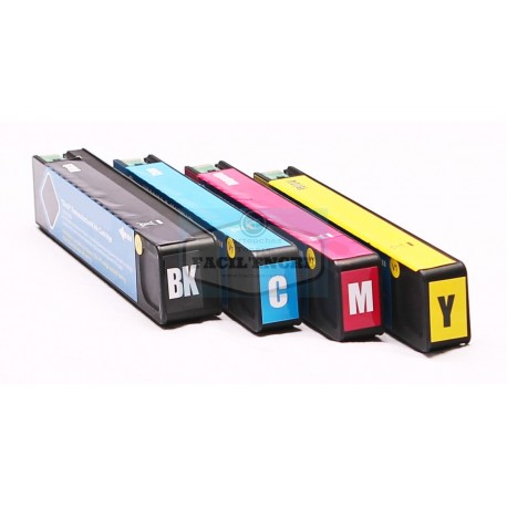 FG Encre Pack de 4 cartouches Compatible pour HP 913A