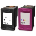 FGE Pack de Cartouches d'encre compatibles pour HP 901XL