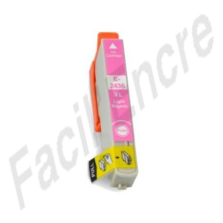 HP n°24XL / T2436 cartouche Magenta Clair compatible