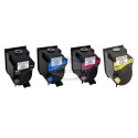 FG Encre Lot de 4 Toners Compatible pour KONICA MINOLTA BIZHUB C350/C351/C450