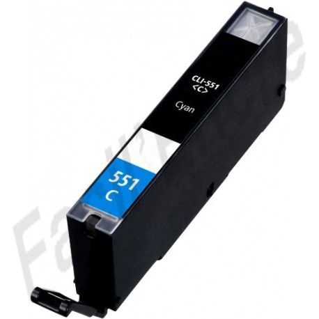 CANON CLI551 Cartouche Cyan compatible