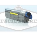 FG Encre Toner Jaune Compatible pour OKI ES5460