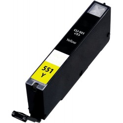 CANON CLI551 Cartouche Jaune compatible