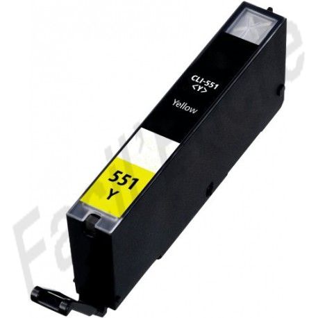 CANON CLI551 Cartouche Jaune compatible