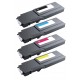 FG ENCRE Lot de 4 cartouches compatible pour pour DELL S3840CDN / S3845CDN