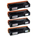 FG ENCRE Lot de 4 Toners compatible pour RICOH AFICIO SP-C352DN