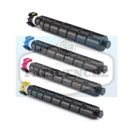 FG ENCRE Lot de 4 Toners compatible pour KYOCERA TK8525