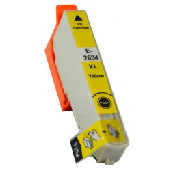 EPSON T2634 / n°26XL Cartouche Jaune compatible