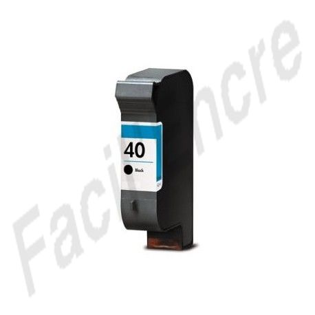 HP n°40 Cartouche Noir compatible