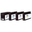 Pack de 4 Cartouches compatibles HP n°950XL + n°951XL 