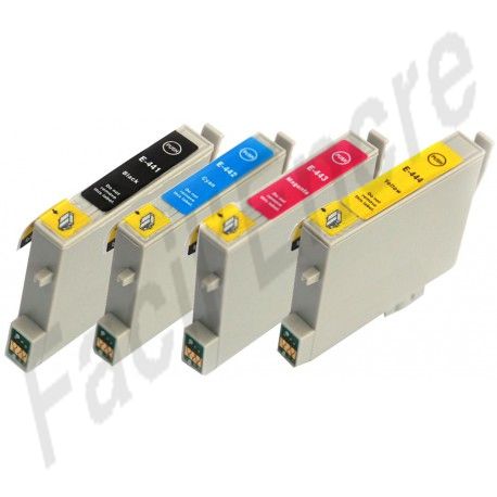 EPSON Pack T0445 Pack de 4 Cartouches compatibles