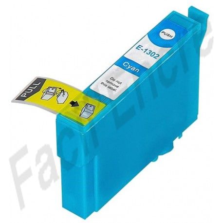 EPSON T1302 Cartouche Cyan compatible