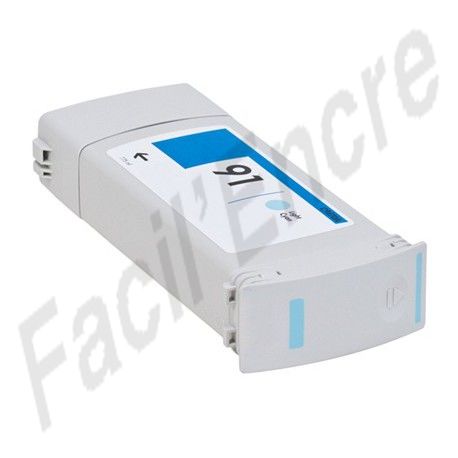 HP N°91 Cartouche Cyan Clair compatible