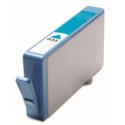 FGE Cartouche d'encre compatible pour HP 655 / CZ110AE Cyan pour HP Deskjet Ink Advantage 3525 4615 4625 5525 6520 6525